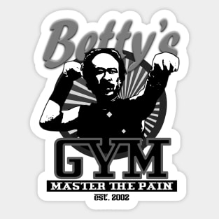 Betty's Gym - Master the Pain Sticker